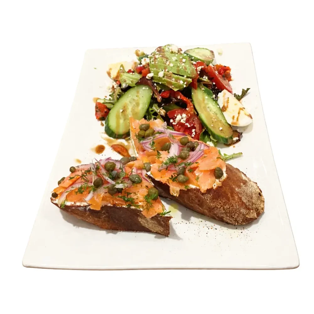 Smoked Scottish Salmon Tartine